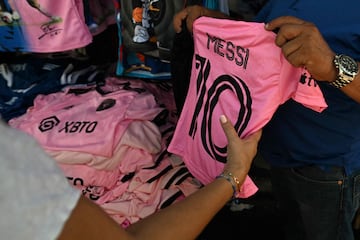 Lionel Messi's Inter Miami jersey has become one of the most popular in the world.