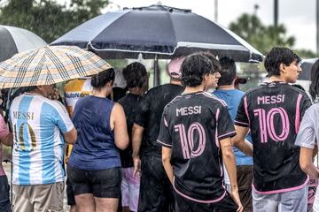 It's fair to say that Messi is a popular man around Miami.